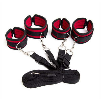 ナイロン BDSM 玩具 バンド 奴隷 セット ハーネス 足首 手錠 成人 SM 玩具 カップル用