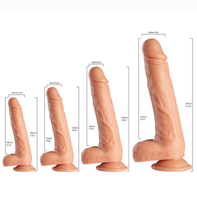 8.5インチ 大きいディルド ダブル液体シリコン素材 現実的なディルド masturbation 女性のためのディルド セックスおもちゃ
