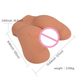 防水振動3D現実的な性の人形の男性のMasturbatorの膣のアナルセックスのおもちゃ