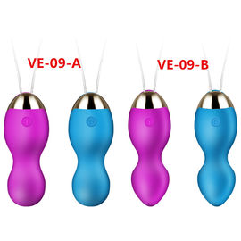 USBの再充電可能な弾丸の卵のバイブレーターは10の速度の無線振動の卵を防水する