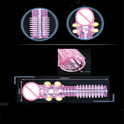性は人のためのTPEの陰茎のエクステンダーの袖医学OEM RoHSをもてあそぶ