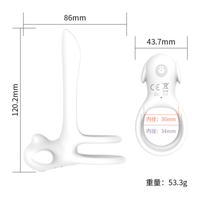 シリコンの三角形ペニスリング 刺激性ペニスリング