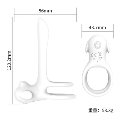 シリコンの三角形ペニスリング 刺激性ペニスリング