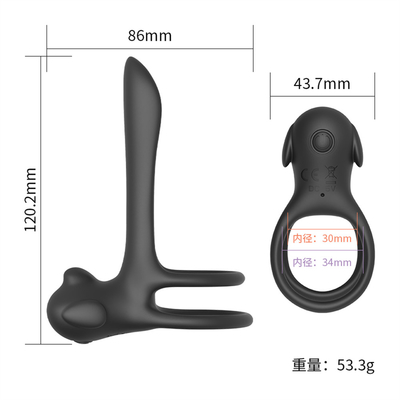 シリコンの三角形ペニスリング 刺激性ペニスリング