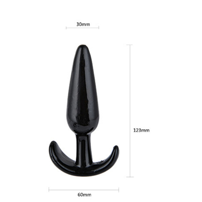 女性のために置かれるxese熱い販売の純潔TPEの性のおもちゃの肛門のプラグ