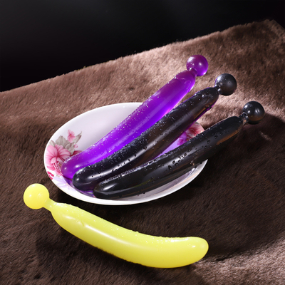 熱い販売のフルーツ野菜の水晶張形の女性のマスターベーションのための肛門のプラグの膣のクリトリスのマッサージャーの性のおもちゃ