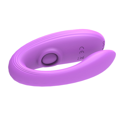 見えない着用 麻酔器 メディカルシリコン U形 Gスポット振動器 女性用セックスのおもちゃ