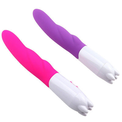 6 スピード シリコン振動器 バッテリー電源付き セックスおもちゃ 女性用ディルド振動器