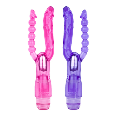 セックストイ 女性振動器 G点マッサージ器 女性用ダブル振動器