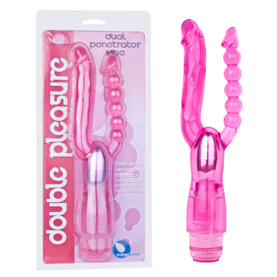 セックストイ 女性振動器 G点マッサージ器 女性用ダブル振動器