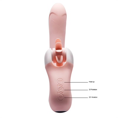 口腔 舌 むく クリトリス インテリジェント 暖房振動器 回転 舌 セックス 玩具 振動器 女性用