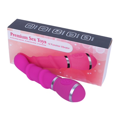 12 スピード シリコン カタツムリ 女性のセックス トイのためのヴァギナマッサージ振動器