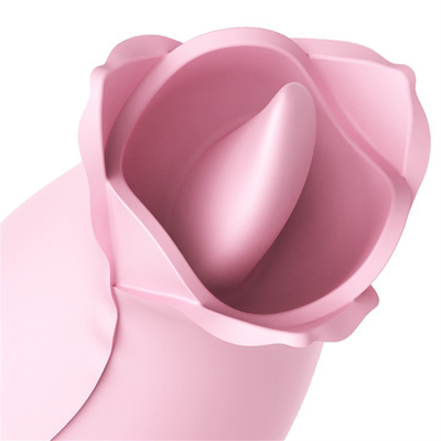 ダブルヘッド ローズ振動器 乳首 クリトラル刺激 マッサージ 振動器 舌 むしむし 振動器 女性用 セックス・トイ
