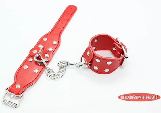 5pcs/set SM Products Bondage PU レザー フェティッシュ キット 拘束 奴隷 セックス トイカップルのためのボンドージキット