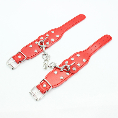 5pcs/set SM Products Bondage PU レザー フェティッシュ キット 拘束 奴隷 セックス トイカップルのためのボンドージキット