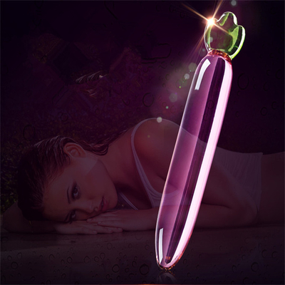 クリスタルペニス アナル バット プラグ G点 クリトラル masturbation バッグプラント ガラスディルド 女性用