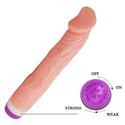 ステップレス TPE ペニス振動器 人工ペニス 女性用