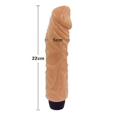 22cm (8.66インチ) ディルド バイブラータ 自然感 卸売 格安 セックス バイブラーション ディルド ホットセール リアルなバイブラティ