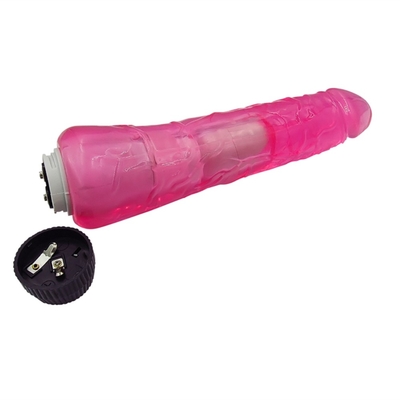 Gスポットクリトラル刺激器 シリコンゼリー振動器 女性用ディルド