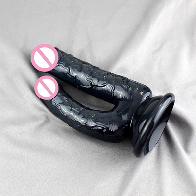新しい製品 成人のセックス・おもちゃ キノコ ダブルヘッド ディルドー 女性用