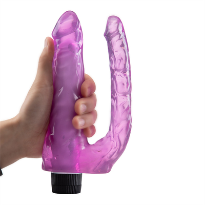 新着品 女性用セックスの玩具 振動式ダブルディルド TPE振動器 販売中