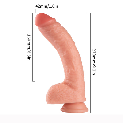 女性用ディルドス 切断器 セックス・トイス 厚いディルド コンソラー 成人用品 大型 人工リアル 215cm 巨大なディルド