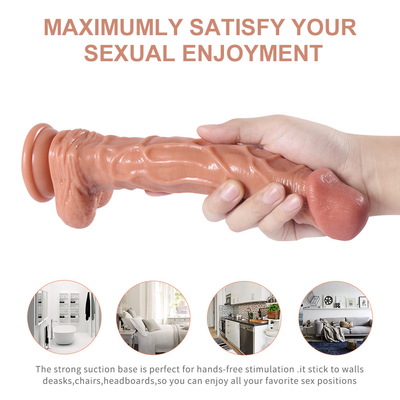 熱売 肌の感覚 ペニスの振動器 女性用セキシー・トイ・プッシュ・ディルド