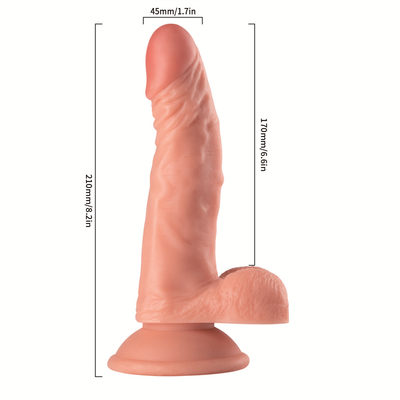 7.88インチ レズビアン リアルなセックスのおもちゃ 女性のカップルのためのディルドで 人工ペニスのベルト帯を着用