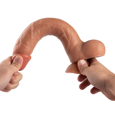 11インチ 巨大な大きなディルド 極端に大きな現実的なPVCディルド セックス製品 吸い込みカップ 女性のためのディルド 自慰