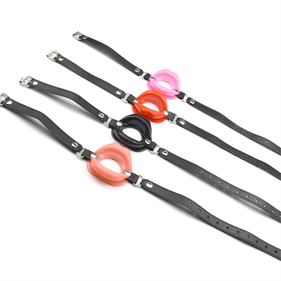 大唇 口腔ボールガグ Bdsm 縛り 革 縛り 拘束 オープン 口を開ける ガグ