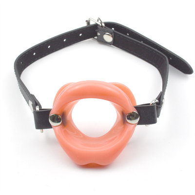大唇 口腔ボールガグ Bdsm 縛り 革 縛り 拘束 オープン 口を開ける ガグ