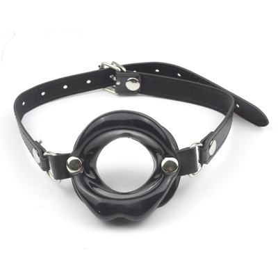 大唇 口腔ボールガグ Bdsm 縛り 革 縛り 拘束 オープン 口を開ける ガグ