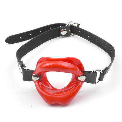 大唇 口腔ボールガグ Bdsm 縛り 革 縛り 拘束 オープン 口を開ける ガグ