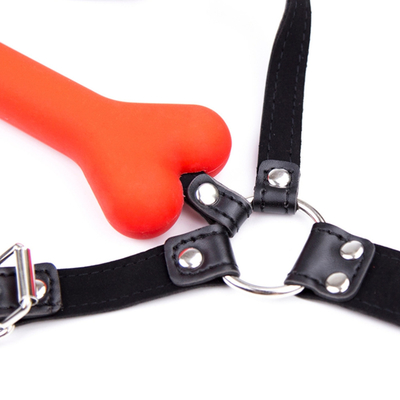 SM 犬骨 口口口プラグ シリコン BDSM 革カップル フリート 拘束玩具 大人カップル