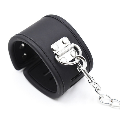 BDSM ボンダージュ 革の手錠セット 調整可能な拘束 ボンダージュ 足首帯 カップル ゲーム セックス製品