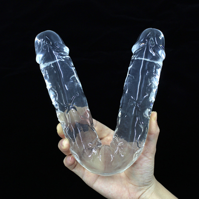 xese ベストセラー 巨大なダブルヘッド 医療用 TPE 高品質 レズビアン セックス・トイス 女性用 リアルなディルドー