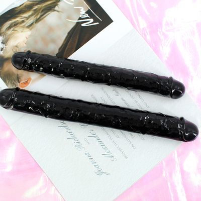 xese ベストセラー 巨大なダブルヘッド 医療用 TPE 高品質 レズビアン セックス・トイス 女性用 リアルなディルドー