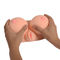 シリコーン人のために若い大きい胸3Dの性の人形の膣の肛門の二重チャネル