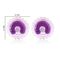 女性のための紫色の弾丸の卵のバイブレーターのシリコーン胸の拡大のマッサージャー